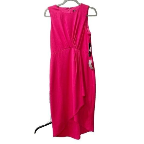 Maggie London NEW Wrap Corset Dress 6 Soft Feminine Money Equestrian country - Picture 1 of 9